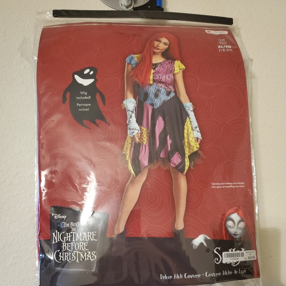 Sally Deluxe Halloween Costume size 14/16